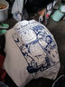 哆啦A夢（DORAEMON）純棉短袖T恤男機(jī)器貓與貓咪卡通圖案百搭寬松大碼上衣男女同款 克萊因藍(lán) XL 曬單實拍圖