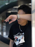 COISE男士手鏈925銀泰銀馬鞭男生禮物做舊款銀飾紀念日禮物 送男友 馬鞭男手鏈高級感的生日禮物 做舊款馬鞭手鏈-17-17.5cm 曬單實拍圖