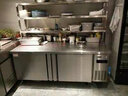 愛(ài)雪商用保鮮工作臺商用不銹鋼操作臺臥式冰柜冷藏保鮮柜冷藏工作臺商用廚房冰箱雙溫操作水吧臺120x60x80cm冷藏 曬單實(shí)拍圖
