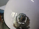 金震防暴頭盔保安巡邏執勤盔摩托盔春秋盔 交通協(xié)管安全防護頭盔 白色帶徽帶字(字樣請留言) 白色面罩無(wú)徽無(wú)字款 曬單實(shí)拍圖