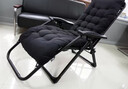 億趣達躺椅陽(yáng)臺結實(shí)耐用懶人坐躺兩用可折疊舒適老人專(zhuān)用休閑午睡靠背椅 秋冬熱銷(xiāo)【特斯林+黑墊+繃帶】 曬單實(shí)拍圖