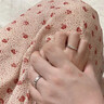 老鳳祥銀戒指女款925純銀情侶對戒生日禮物情人節(jié)禮物送老婆送女友 愛不止息情侶對戒 贈品牌禮盒 曬單實拍圖