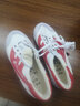 雙星八特男女帆布足球鞋青少年學(xué)生膠底足球鞋人工草防滑足球鞋跑步鞋碎釘 白紅甲B 40 （運動(dòng)鞋穿41） 曬單實(shí)拍圖