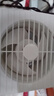 圓振玻璃排氣扇廚房家用衛(wèi)生間抽風(fēng)機(jī)百葉窗換氣扇墻壁排氣扇強(qiáng)力靜音 圓孔6寸【開(kāi)孔150-160mm】 常規(guī)排風(fēng)款【無(wú)插頭電源線】 曬單實(shí)拍圖