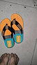 大嘴猴大嘴猴人字拖男夾腳趾沙灘鞋戶(hù)外涼拖鞋 黃色 39 曬單實(shí)拍圖