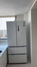美的（Midea）508升法式多門(mén)四開(kāi)門(mén)一級能效雙系統雙循環(huán)除菌凈味國家補貼20%家用冰箱大容量BCD-508WTPZM(E)白 曬單實(shí)拍圖