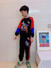 宇龍童話兒童裝衛(wèi)衣春秋款男童套裝8中大童小學(xué)生秋季小孩子7帥氣衣服褲子 春秋款（衣服褲子） 150 曬單實(shí)拍圖
