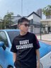 雷朋（RayBan）眼鏡男方形大框可配度數(shù)防紫外線近視太陽(yáng)鏡墨鏡片女可選偏光 RX7059D5196潤(rùn)明灰黑色 曬單實(shí)拍圖
