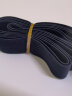 緯度 寬松緊帶寬加厚特厚斜紋彈力帶橡皮筋扁服裝輔料褲子腰帶黑色 藏青3.8cm【2米】 曬單實(shí)拍圖