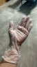 英科医疗（INTCO）一次性手套食品级餐饮厨房防水家务清洁耐用12英寸加长PVC手套M码 实拍图
