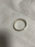 RHODON簡(jiǎn)約戒指銀飾素圈送女禮物情侶對(duì)戒男閉口光面經(jīng)典首飾婚戒珠寶 情侶款一對(duì)（留言尺碼） 尺碼及刻字聯(lián)系客服 曬單實(shí)拍圖