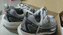 鴻星爾克運動(dòng)鞋男鞋縱橫秋冬款防潑跑鞋子輕便緩震耐磨跑步鞋 暖霧灰/碳灰 42 曬單實(shí)拍圖