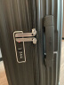 新秀丽（Samsonite）行李箱时尚竖条纹拉杆箱旅行箱黑色20英寸登机箱GU9*09001 实拍图