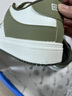 回力【廠(chǎng)牌】蘋(píng)果綠板鞋子女鞋ins潮學(xué)生輕便軟底運動(dòng)休閑小白鞋 綠白 37 曬單實(shí)拍圖