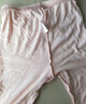 貝瑞加（Babyprints）女童打底褲女孩夏天褲子兒童安全褲5分莫代爾彈力 2條粉白150 曬單實(shí)拍圖