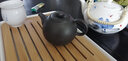寧不凡 陶瓷茶壺單壺家用功夫茶具泡茶壺黑陶日式茶壺 晉元壺（225ml) 曬單實(shí)拍圖