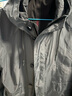 羅蒙（ROMON）春秋戶(hù)外沖鋒衣外套男士中長(cháng)款2025新款潮流帥氣休閑風(fēng)衣連帽男裝 灰色【春秋款】 L 175 建議120-130斤 曬單實(shí)拍圖