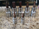 華豐巨箭 S2內(nèi)六角內(nèi)六角扳手 12.5MM六角旋具套筒 1/2壓批套筒頭 1/2旋具套筒六角H10(60) 曬單實(shí)拍圖