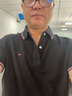 TOMMY HILFIGER湯米希爾費格 夏季男士翻領Polo衫 男款經典條紋短袖 男裝上衣 黑色-條紋翻領T恤男 M （建議140-160斤） 曬單實拍圖