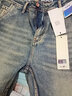 增致牛仔（zengzhi）牛仔褲夏季新品男士懷舊復古韓版小腳修身牛仔長(cháng)褲 懷舊色 33 曬單實(shí)拍圖