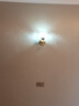 凱特皇菲全銅壁燈臥室床頭燈電視機(jī)背景墻壁led燈歐式輕奢玉石燈具 T1010 單頭-全銅+玻璃 曬單實(shí)拍圖
