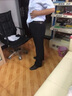 拉博夫高檔輕奢垂感西褲男100%全羊毛商務(wù)正裝西褲秋冬辦公行政公務(wù)長(cháng)褲 優(yōu)雅藏青【100%稀缺羊毛】 34 曬單實(shí)拍圖