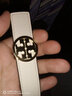 Tory Burch 湯麗柏琦 MILLER金屬皮帶腰帶TB 138935 象牙白/金色 139 M  (1010mmx25mm) 曬單實(shí)拍圖