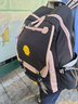 帆特西新款大容量減負書(shū)包女初中生高中生大學(xué)生雙肩包防潑水學(xué)院風(fēng)背包 小黃鴨黑色+手表+天鵝手提包 曬單實(shí)拍圖