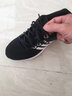 阿迪達斯 （adidas）男鞋25夏季新款網(wǎng)面透氣鞋子潮流休閑鞋軟底耐磨跑步鞋輕便運動鞋 經(jīng)典黑白撞色/建議拍大半碼 曬圖返10 41 (255mm) 曬單實拍圖