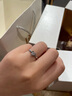 DR求婚鉆戒K金HEART系列經(jīng)典款結(jié)婚訂婚鉆石戒指WJ0338 TOP*15分H色VS2 曬單實(shí)拍圖