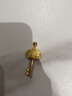 菜百首飾 黃金吊墜 足金福字鑰匙吊墜 福在眼前金鑰匙項墜 計價(jià) HJ 黃金吊墜/項墜（不含鏈） 約3.46g 曬單實(shí)拍圖