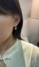 IL&CO尤珂「挽川藍(lán)」S925銀耳釘女托帕石耳環(huán)耳飾七夕情人節(jié)禮物 托帕石耳釘一對(duì) 曬單實(shí)拍圖