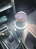 萊琥 車(chē)載煙灰缸 帶LED燈汽車(chē)煙灰缸車(chē)內帶蓋車(chē)用煙灰缸 車(chē)載煙缸 現代伊蘭特途勝I(mǎi)X35領(lǐng)動(dòng)IX3悅動(dòng) 神秘黑（銀蓋黑身）通用款 曬單實(shí)拍圖