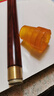 檀友志 紫檀木老人防滑拐杖紅木實木拐棍圓頭三節(jié)文明棍木質(zhì)龍頭雕刻手杖 紫檀三節(jié)拐杖圓頭+皮套 曬單實拍圖