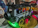 拼裝跑車模型積木車保時(shí)捷遙控賽車名車toptoy積木男孩小顆粒成人高難度汽車科技系列積木車 奔馳大G越野車【1852片遙控＋燈光】動(dòng)態(tài)版 曬單實(shí)拍圖