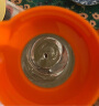 利快 保温壶玻璃内胆家用热水瓶热水壶暖水壶 橙色1L 实拍图
