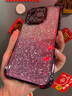 吟悅 適用vivos19/pro手機殼 新款ins全包透明創(chuàng  )意高級四角防摔電鍍軟殼閃粉紫女 四角防摔氣囊殼【紫色+閃粉支架+漸變閃卡】-贈膜 vivoS19 曬單實(shí)拍圖