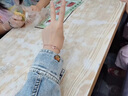 中國(guó)黃金（CHINA GOLD）四葉草18K金手鏈女鉆石玫瑰金手環(huán)七夕情人節(jié)禮物送女友老婆結(jié)婚 18k心語(yǔ)四葉草手鏈-鉆石/京速達(dá) 曬單實(shí)拍圖