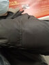 皮爾卡丹輕奢高檔品牌男裝【輕商務(wù)】皮羽絨服男冬季加厚保暖潮牌立領(lǐng)毛領(lǐng)PU外套帥氣感2022年新款 黑色 羽絨款 L 115-130斤 曬單實(shí)拍圖