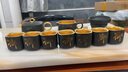 瑯庭琊坊鎏金紫砂茶具套裝高檔禮品泡茶功夫茶具茶壺會(huì)客茶杯套組禮盒裝 金枝玉葉紫砂四方壺12頭套裝 曬單實(shí)拍圖