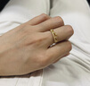 喜鉆公主桂冠老友黃金鑲鉆戒指女999足金戒指送女友結(jié)婚鉆戒店鋪有售 【現(xiàn)貨】足金約2.1g+鉆石19分 15號圈 曬單實(shí)拍圖