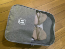 易旅旅行鞋子收纳袋收纳包可挂箱子便携手提式出差旅行收纳鞋盒 灰色 实拍图