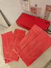 Charm Kendo本命年紅襪子男正紅色秋冬季喜慶結婚新年中筒襪長(cháng)襪禮盒裝 大紅色 4雙 曬單實(shí)拍圖