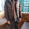 阿瑪尼EMPORIO ARMANI阿瑪尼 男士羽絨馬甲背心  黑/金8NPQ01 PN29Z 00208 XL 曬單實(shí)拍圖