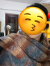 妙奕嘉新年圍巾女2025冬季新款情侶灰色圍巾男長款保暖圍脖高顏值高級感條紋圍巾【楓葉焦糖色】 曬單實拍圖