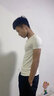 CALOWE KOLEVN夏季男士短袖T恤男V領(lǐng)打底衣莫代爾透氣無痕內(nèi)衣男上衣 鐵灰+灰藍(lán)【2件裝】 2XL 推薦體重160-180斤 曬單實(shí)拍圖