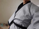 沃巴倫古裝男宋朝書生秀才服裝古代江南漢服影視劇演出服裝工裝舞臺服 灰色書生漢服（衣服+帽子+腰帶） 170cm/L（建議拍小一碼） 曬單實拍圖