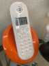 摩托罗拉 Motorola数字无绳电话机无线座机单机大屏幕清晰免提办公家用 C601橙色单无绳 实拍图