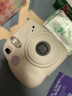 富士【万千宠爱版本有货】instax mini7+一次成像拍立得相机mini7+套餐含拍立得相纸 mini7+白色 套餐3：官配+40张相纸+束口袋+相框+相册 实拍图