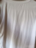 幻黛短袖t恤女夏季女装棉白色打底衫品牌纯色女士短袖新款印花白t恤女 A01白色款-V型领 S【建议80-90斤】 实拍图